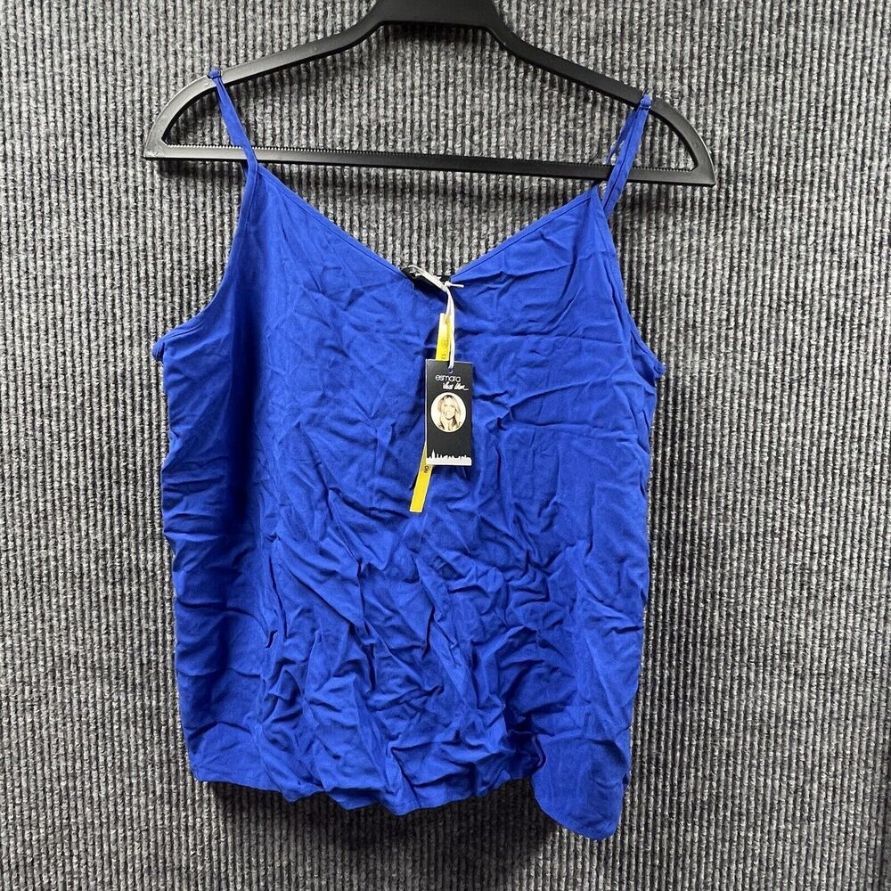Esmara Camisole Heidi Klum Womens Size 10 Blue Fashionable‎ Tank Top Shirt